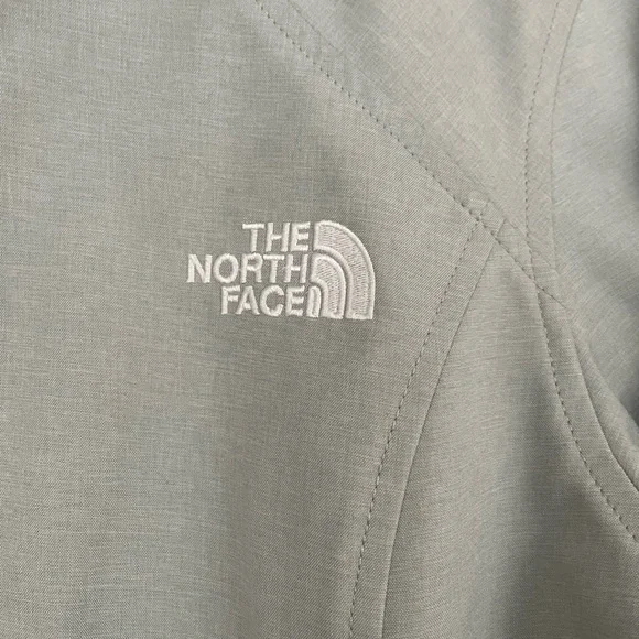 The North Face Gray Light Jacket with Stand-Up Collar woman’s size small - Picture 3 of 12